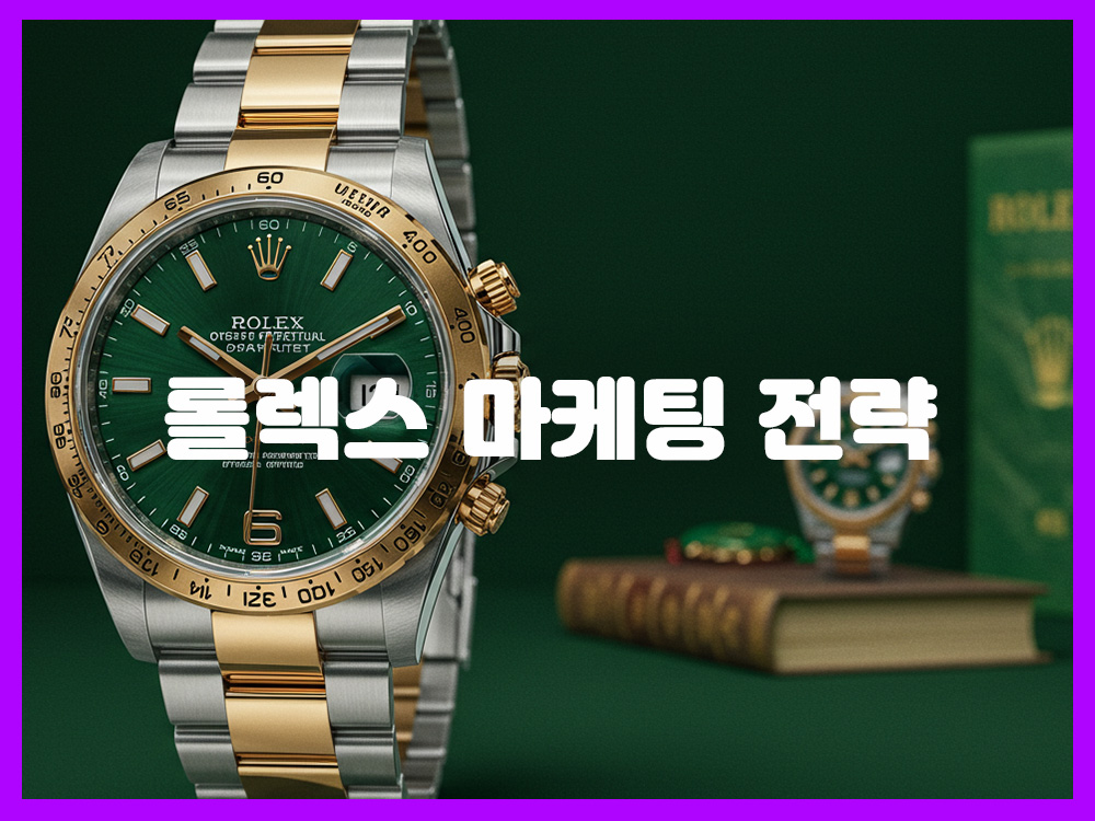 성공 비즈니스의 열쇠: 롤렉스 마케팅 전략에서 배우는 4가지 핵심