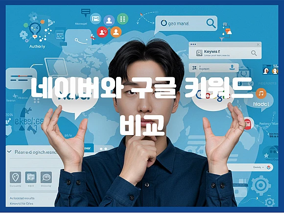 알면 돈 되는 네이버와 구글 키워드 비교 분석
