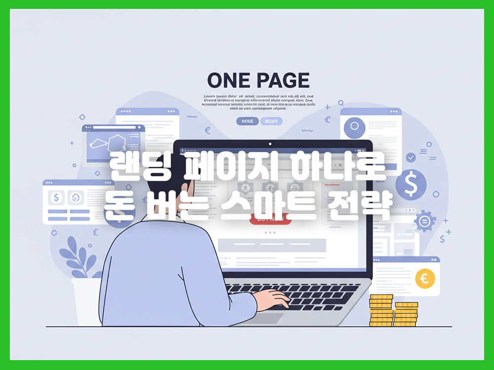 웹사이트 한 페이지로 시작하는 온라인 비즈니스