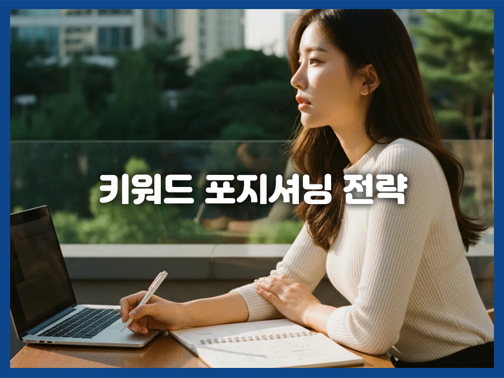 키워드 포지셔닝 전략 A to Z: 검색 의도, 롱테일 공략 및 SEO 최적화 4단계 노하우