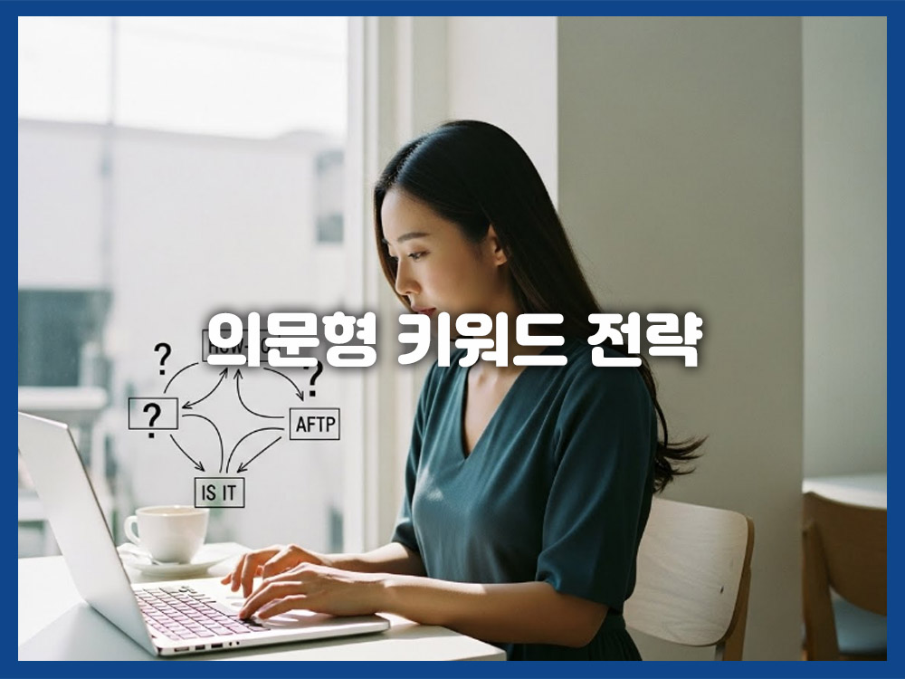 의문형 키워드 전략: '~인가요?' '~어떻게'로 검색 노출 극대화하는 5가지 방법
