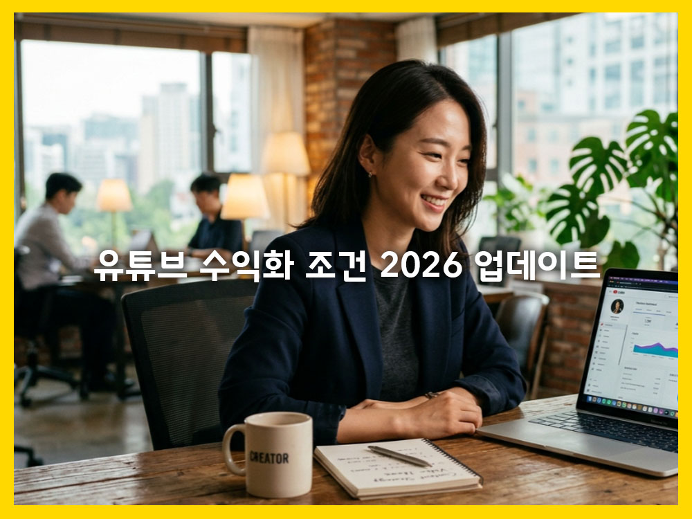 유튜브 수익화 조건 2026 업데이트와 승인을 부르는 채널 운영 노하우