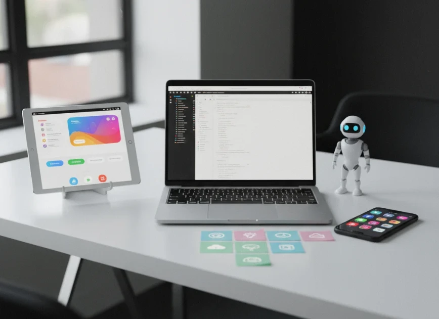 웹 사이드잡이 초보자에게도 가능한 이유를 보여주는 이미지